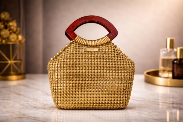 Gold Kai Koodai Handbag